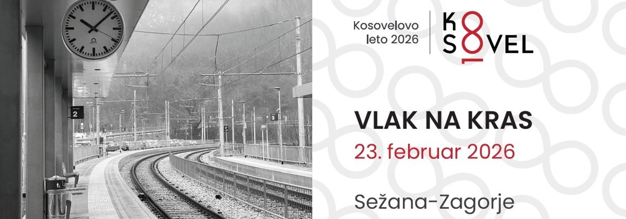 Vlak na Kras: Dogodek Kosovelovega leta, ki povezuje pesnikovo zapuščino in trajnostno mobilnost