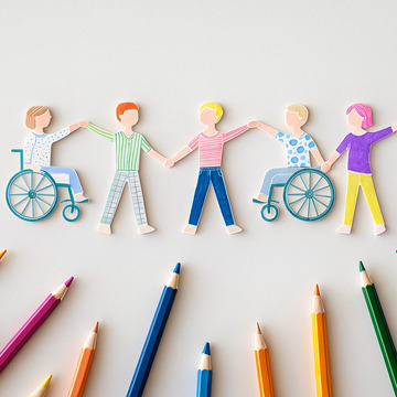 Skupnost, ki temelji na spoštovanju, enakosti in dostopnosti, Vir: Generirano s ChatGPT