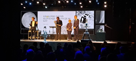 Slovesnost ob 80-letnici Geološkega zavoda Slovenije; Vir: Občina Sežana