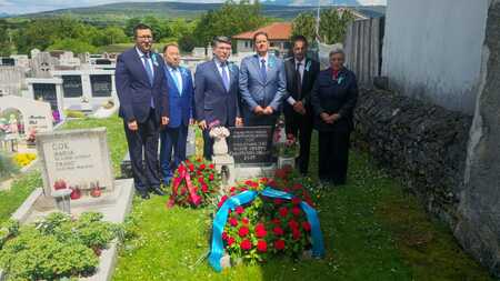 Obisk kazahstanskega veleposlanika v občini Sežana, Vir: Občina Sežana
