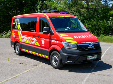 Vozilo GVM-1; Vir: PGD Sežana