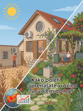 Kako poleti prenašate vročino v svojem domu? | Vir: UL FGG 