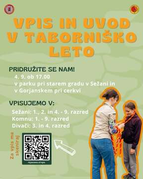 Vpis v taborniško leto, Vir: Rod kraških J'rt Sežana