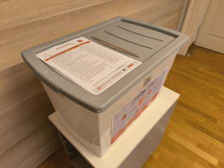 Glasovalna škatla, Vir: Arhiv Občine Sežana