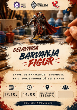 Delavnica barvanja fantazijskih figuric, Vir: MC Podlaga