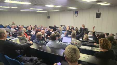 Skupna izredna seja občinskih svetov kraških občin; Vir: Občina Sežana