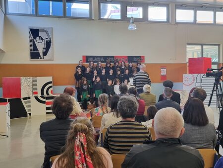 Slavnostna podelitev priznanj literarnega natečaja; Vir: Občina Sežana