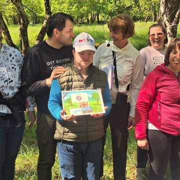 Projekt Nature & Disabilities; Vir: Ideje, koncepti in zgodbe, Vojka Žgavec Clemenz s.p.