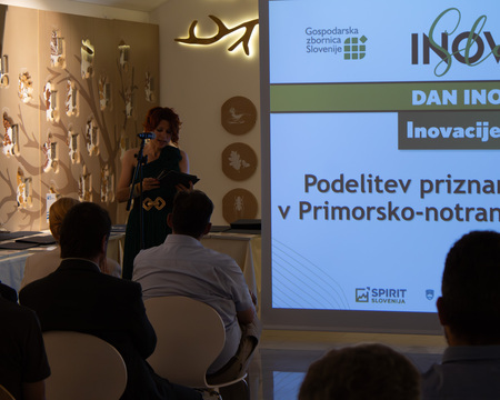 Podelitev regijskih priznanj za najboljše inovacije; Vir: Sara Bratuž 