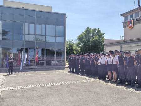 Prevzem gasilskih vozil; Vir: Občina Sežana